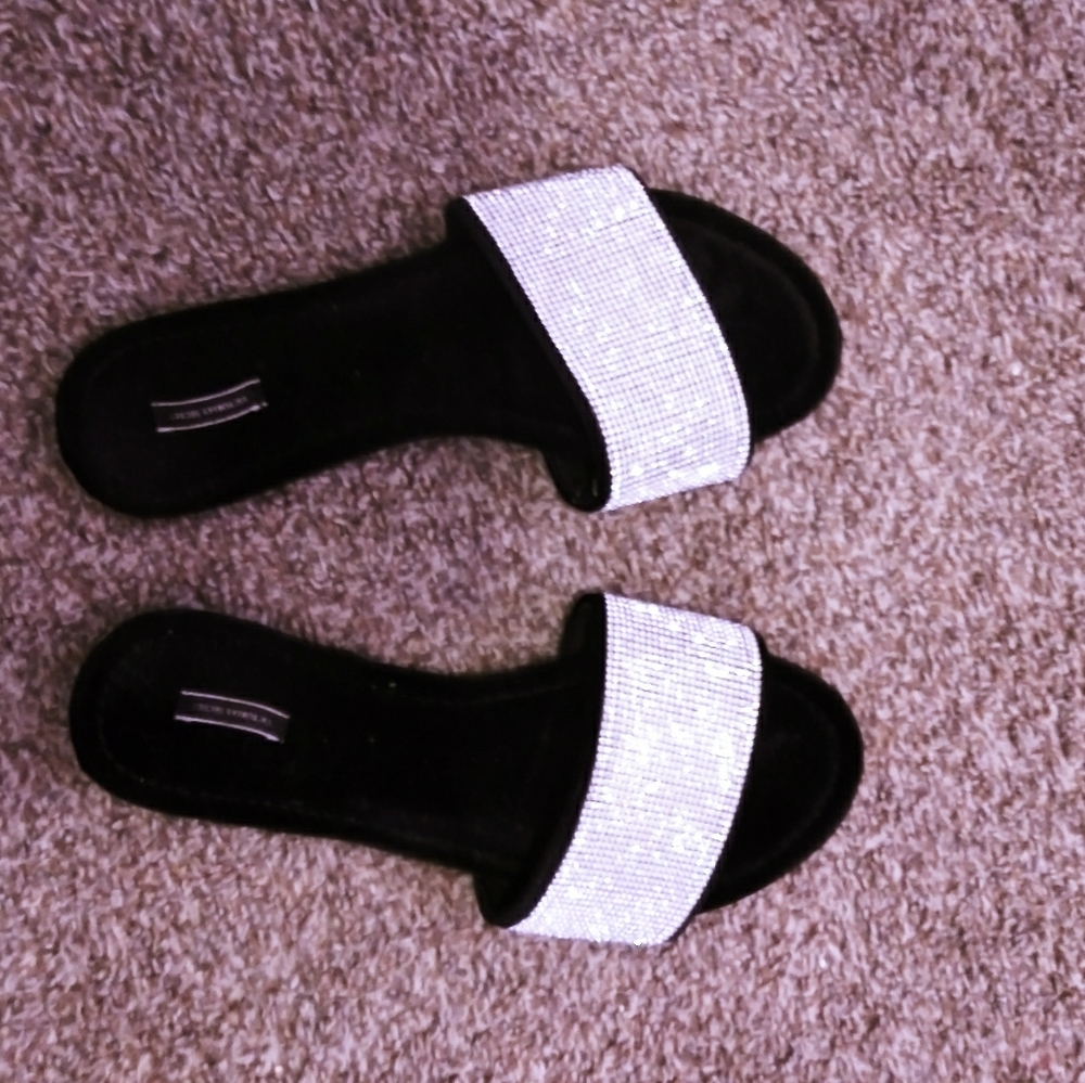 New Women's Victoria Secret Rhinestone Sandals